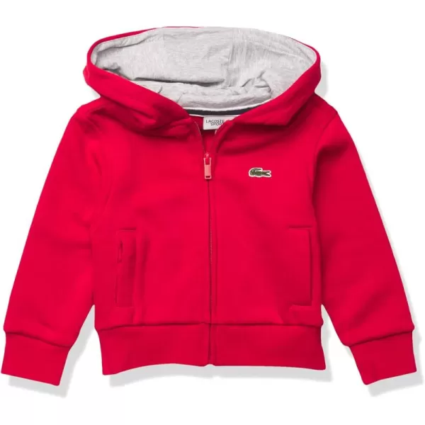 Lacoste Kids Sport Hooded Fleece Sweatshirt