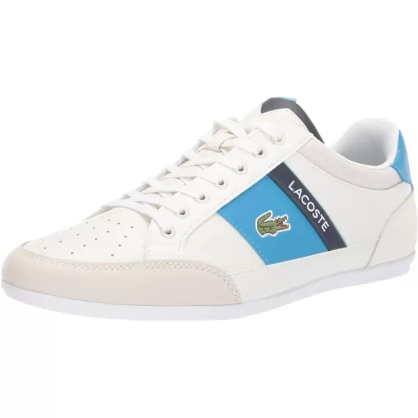 Off White/Blue
