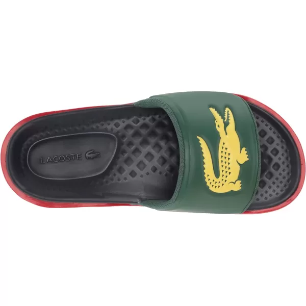 Lacoste Men's Croco Slide Sandal