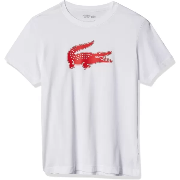 White/Fireman Red