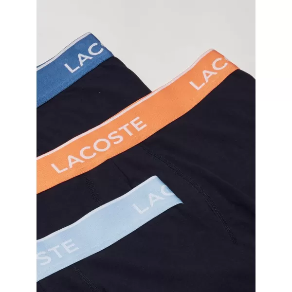 Lacoste Men's Casual Classic 3 Pack Cotton Stretch Trunks