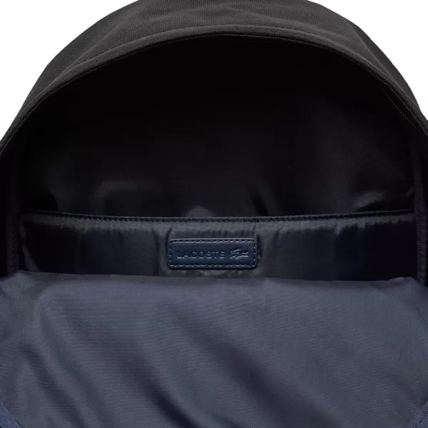 LacosteMensClassic Backpack With Croc LogoMarinaOne Size