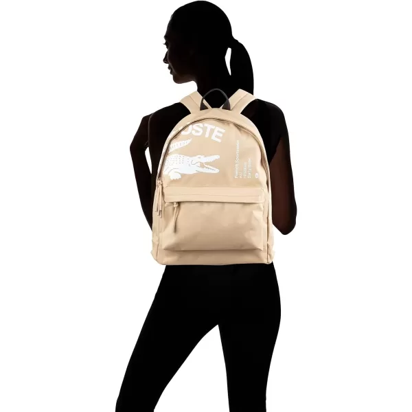 LacosteMensClassic Backpack With Croc LogoMarinaOne Size