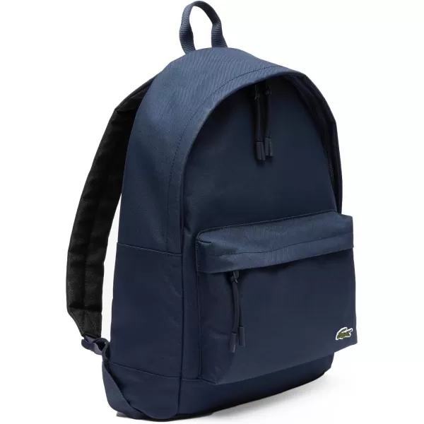 LacosteMensClassic Backpack With Croc LogoMarinaOne Size