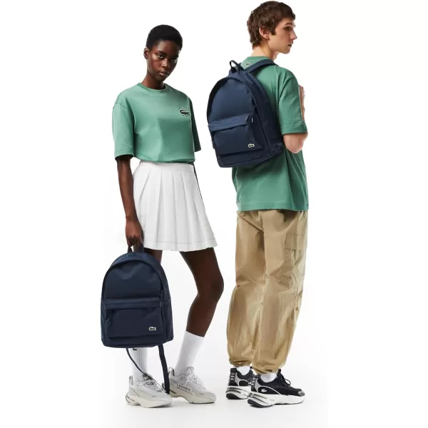 LacosteMensClassic Backpack With Croc LogoMarinaOne Size