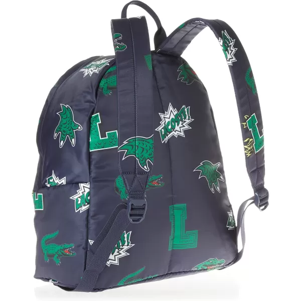 LacosteMensClassic Backpack With Croc LogoMarinaOne Size