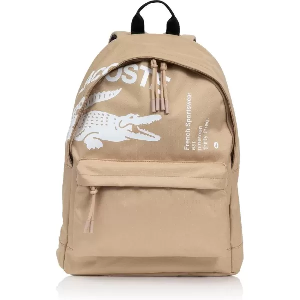 LacosteMensClassic Backpack With Croc LogoMarinaOne Size