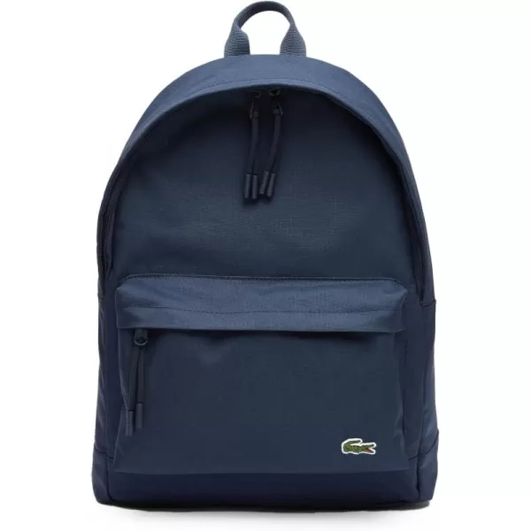 LacosteMensClassic Backpack With Croc LogoMarinaOne Size