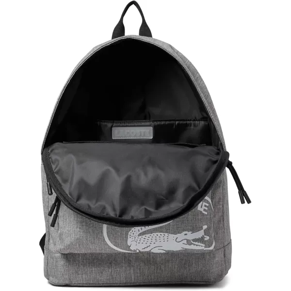 Lacoste Men's Neocroc Backpack, Grey Chine, One Size