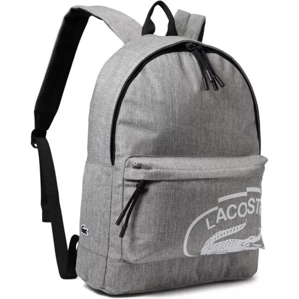 Lacoste Men's Neocroc Backpack, Grey Chine, One Size