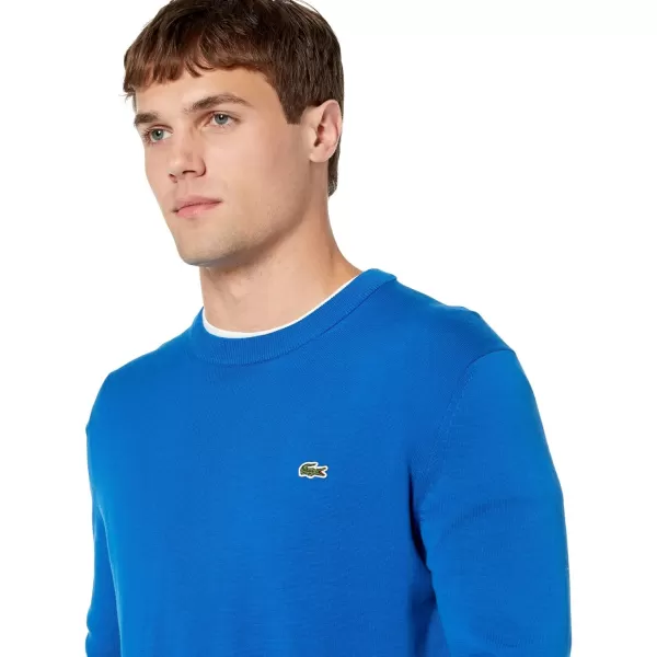 Lacoste Mens Long Sleeve Crew Neck Regular Fit Sweater