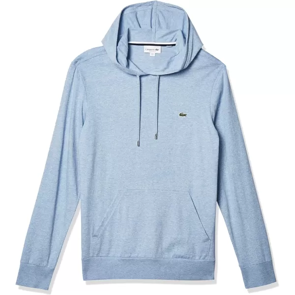 Lacoste Mens Long Sleeve Hooded Jersey Cotton T-Shirt Hoodie