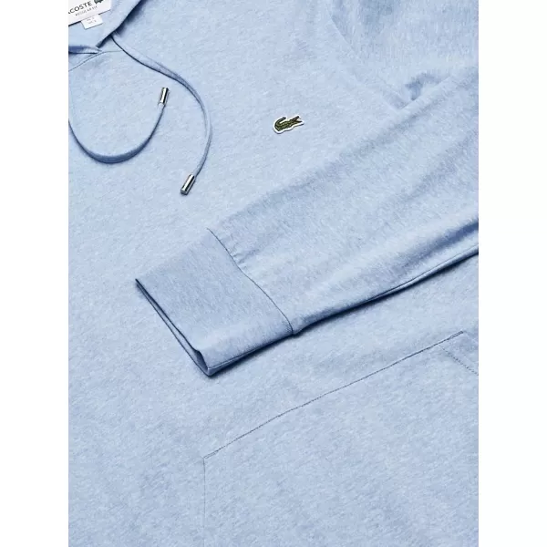 Lacoste Mens Long Sleeve Hooded Jersey Cotton T-Shirt Hoodie