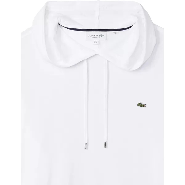 Lacoste Mens Long Sleeve Hooded Jersey Cotton T-Shirt Hoodie