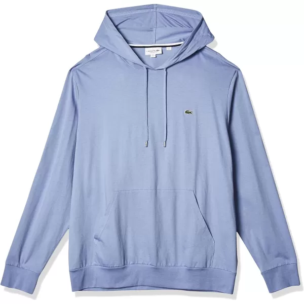 Lacoste Mens Long Sleeve Hooded Jersey Cotton T-Shirt Hoodie