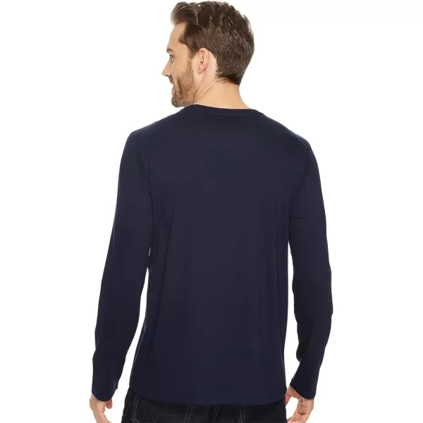 Lacoste Men's Long Sleeve Jersey Pima V-Neck T-Shirt