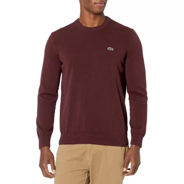 Lacoste Mens Long Sleeve Crew Neck Regular Fit Sweater