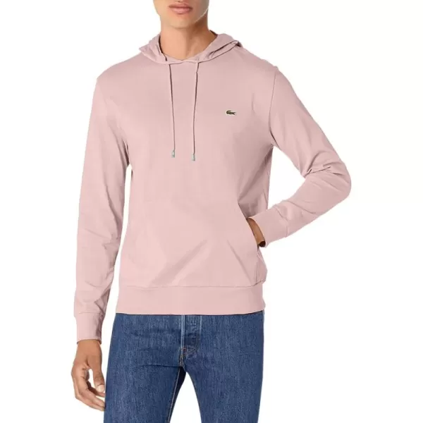 Lacoste Mens Long Sleeve Hooded Jersey Cotton T-Shirt Hoodie
