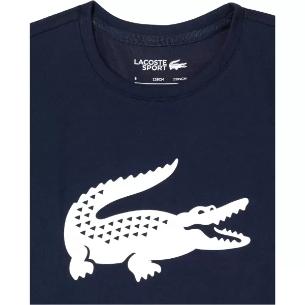 Lacoste Boy Classic Sport Big Croc Logo Tee