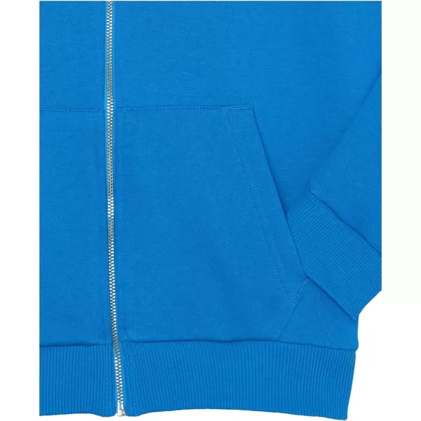 Lacoste Boy's Classic Full-Zip Fleece Hooded Sweatshirt