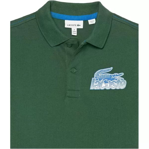 Lacoste Boys' Kid's Short Sleeve Pique Children's Polo Shirt