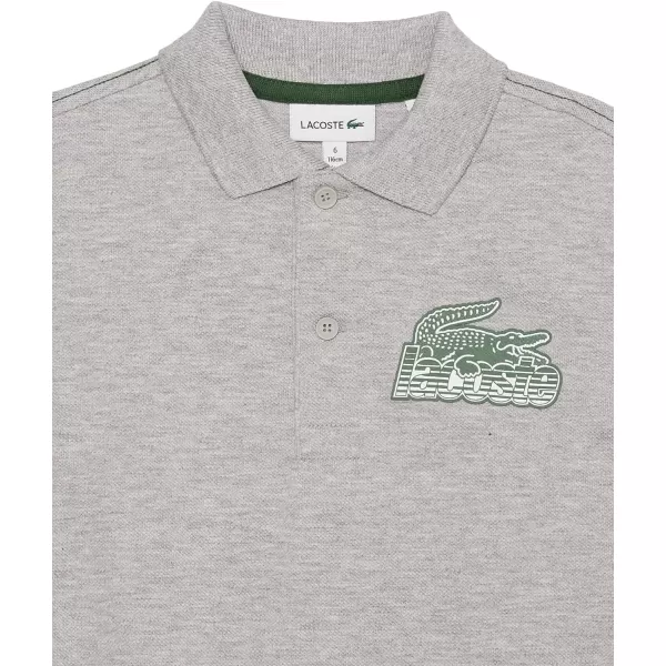 Lacoste Boys' Kid's Short Sleeve Pique Children's Polo Shirt
