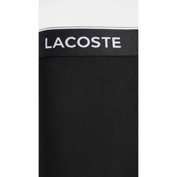 Lacoste Men's Casual Classic 3 Pack Cotton Stretch Boxer Briefs