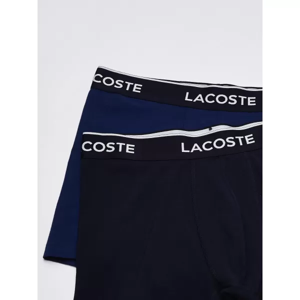 Lacoste Men's Casual Classic 3 Pack Cotton Stretch Boxer Briefs