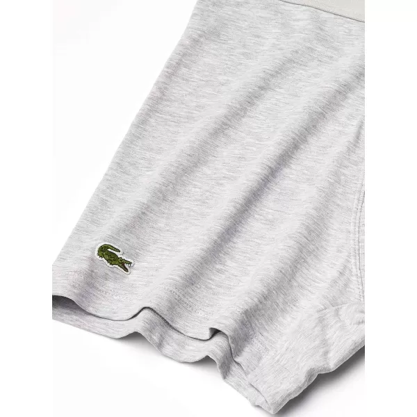 Lacoste Men's Casual Classic 3 Pack Cotton Stretch Boxer Briefs