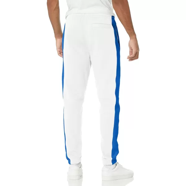 Lacoste Men's Side Stripe Brushed Fleece Tapered Joggers