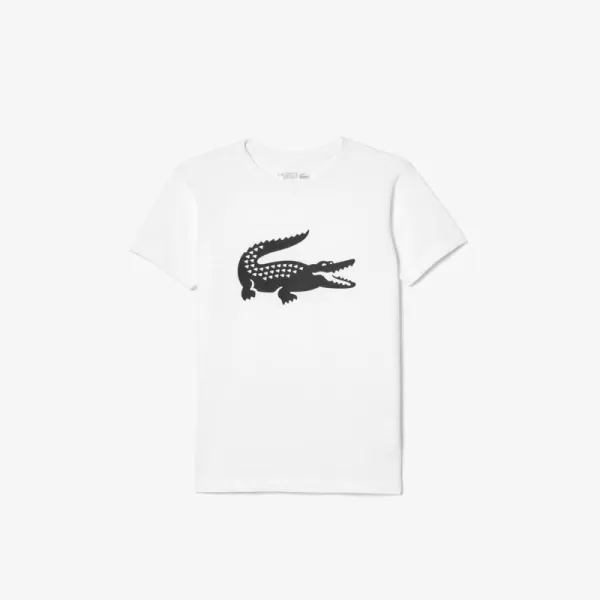 Lacoste Boy Classic Sport Big Croc Logo Tee