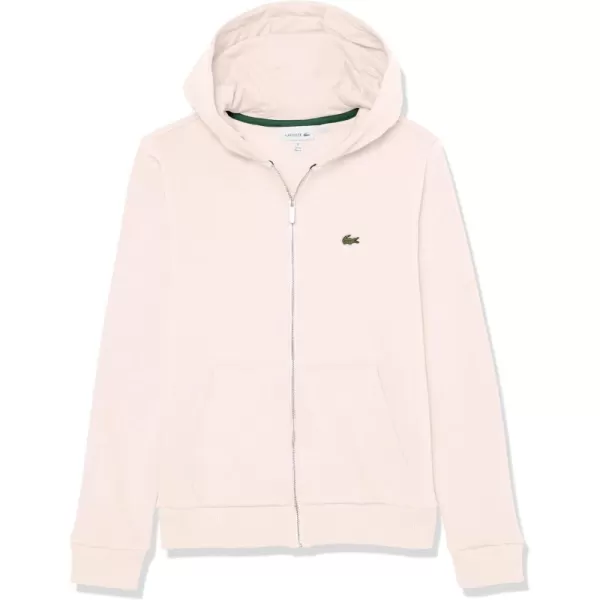 Lacoste Boy's Classic Full-Zip Fleece Hooded Sweatshirt