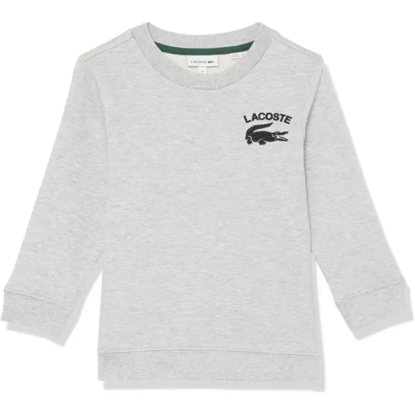 Lacoste Boy's Long Sleeve Crewneck Sweatshirt