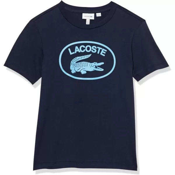 Lacoste Boy's Short Sleeve Branded Logo T-Shirt