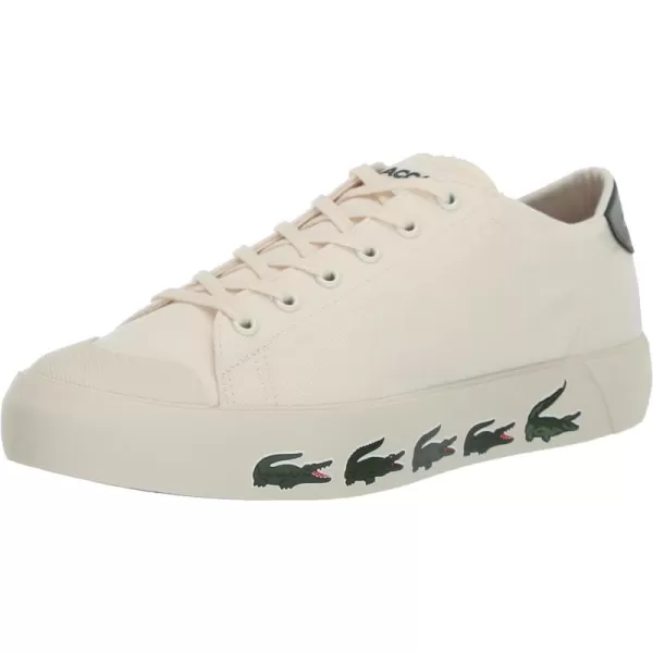 Off White/Dark Green