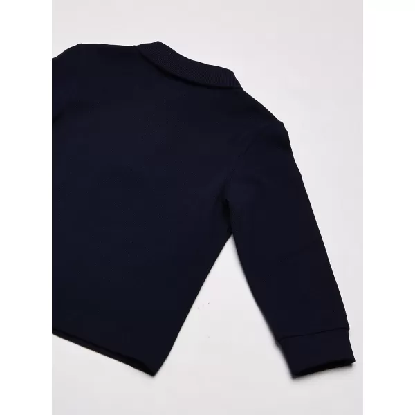Lacoste Boys' Big Long Sleeve Classic Solid Pique Polo