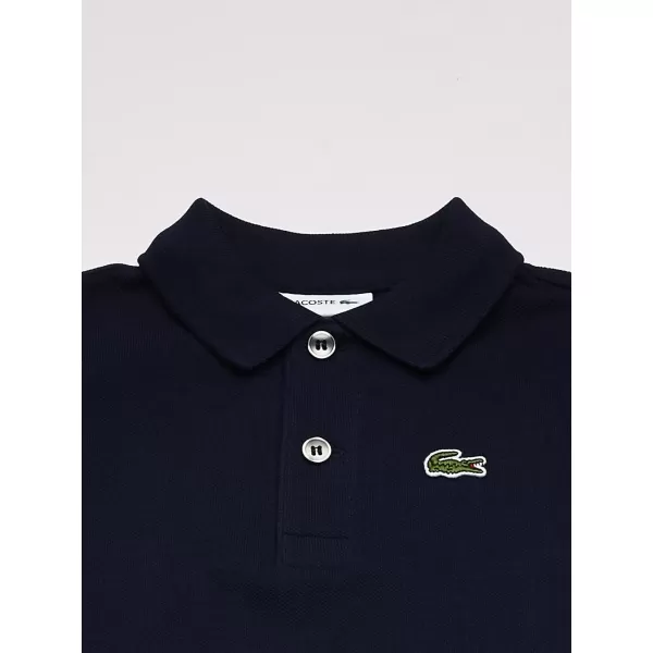 Lacoste Boys' Big Long Sleeve Classic Solid Pique Polo