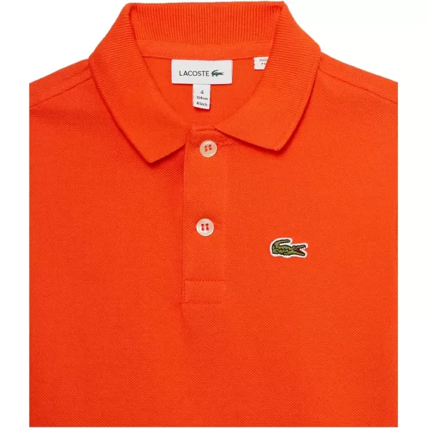 Lacoste Boys Short Sleeve Classic Pique Polo
