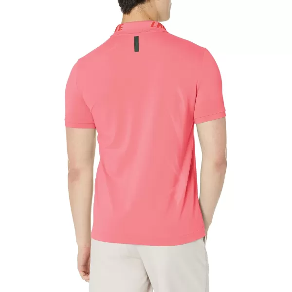 Lacoste Contemporary Collection's Men's Short Sleeve Semi Fancy Branded Collar Polo Shirt