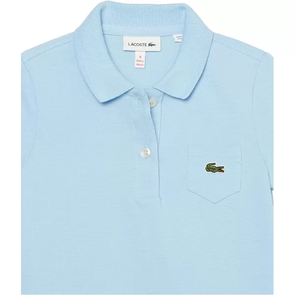 Lacoste Girls' Classic Pique Polo Dress with Pocket