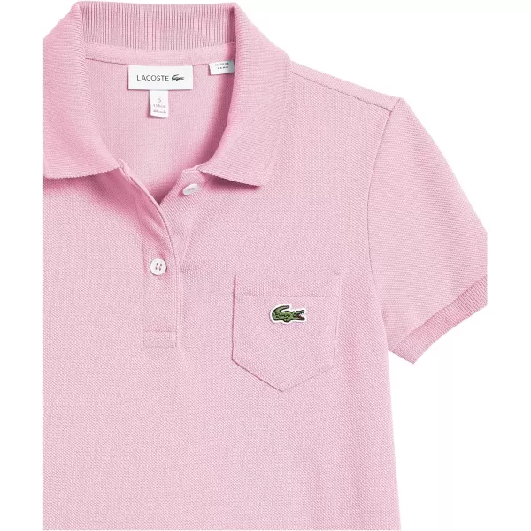 Lacoste Girls' Classic Pique Polo Dress with Pocket