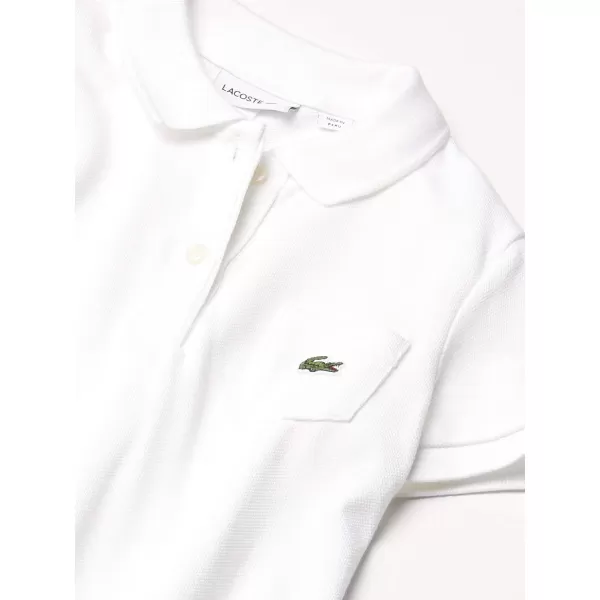 Lacoste Girls' Classic Pique Polo Dress with Pocket