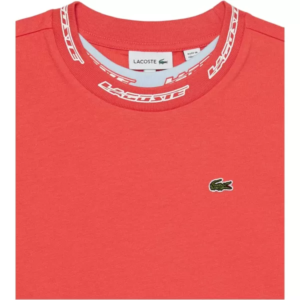 Lacoste Girl's Sleeveless Solid Crew Neck Tank Dress