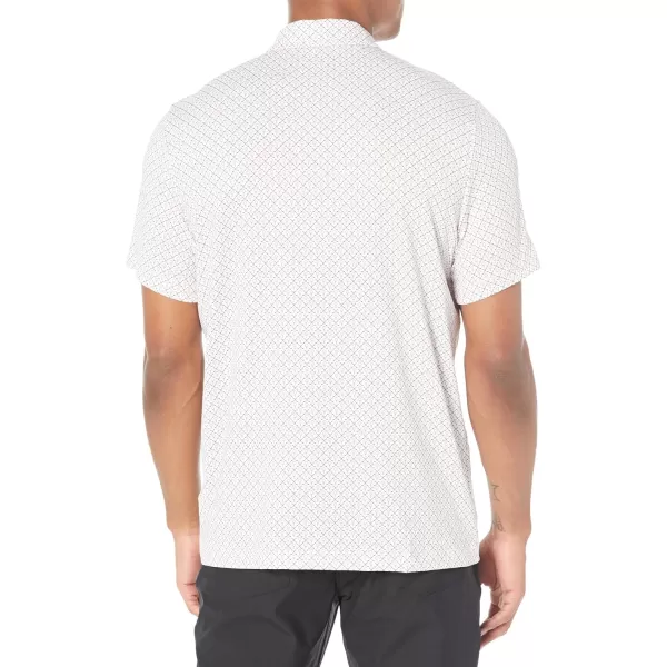 Lacoste Men’s Golf Printed Recycled Polyester Polo Shirt