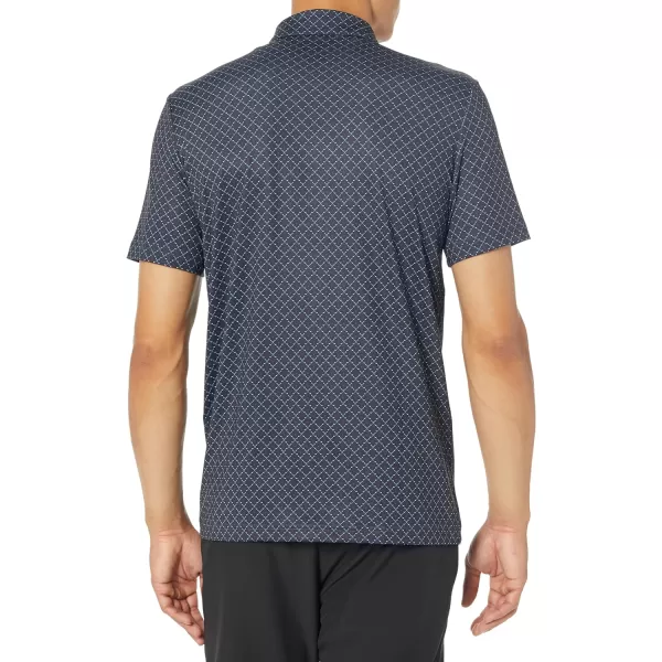 Lacoste Men’s Golf Printed Recycled Polyester Polo Shirt