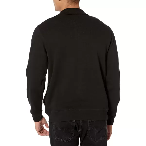 Lacoste Men's Long Sleeve 1/4 Zip Cotton Sweatshirt