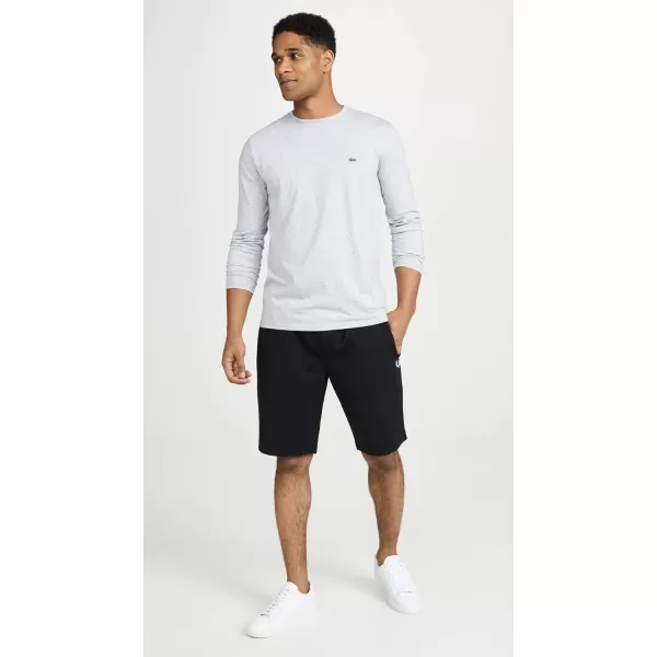 Lacoste Men's Long Sleeve Jersey Pima Regular Fit Crewneck T-Shirt