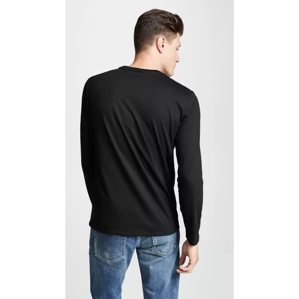 Lacoste Men's Long Sleeve Jersey Pima Regular Fit Crewneck T-Shirt