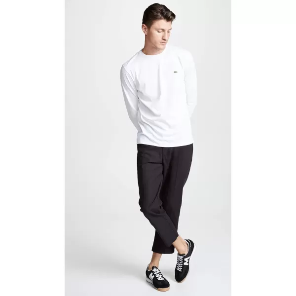 Lacoste Men's Long Sleeve Jersey Pima Regular Fit Crewneck T-Shirt