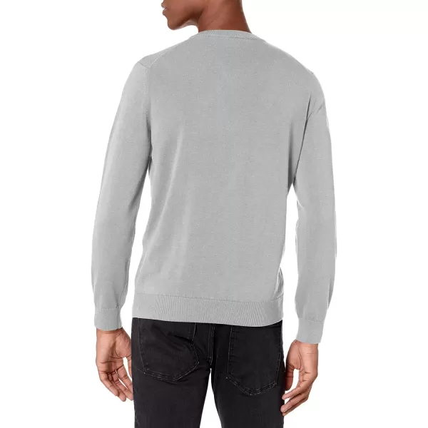 Lacoste Mens Long Sleeve Regular Fit V-neck Organic Cotton Sweater